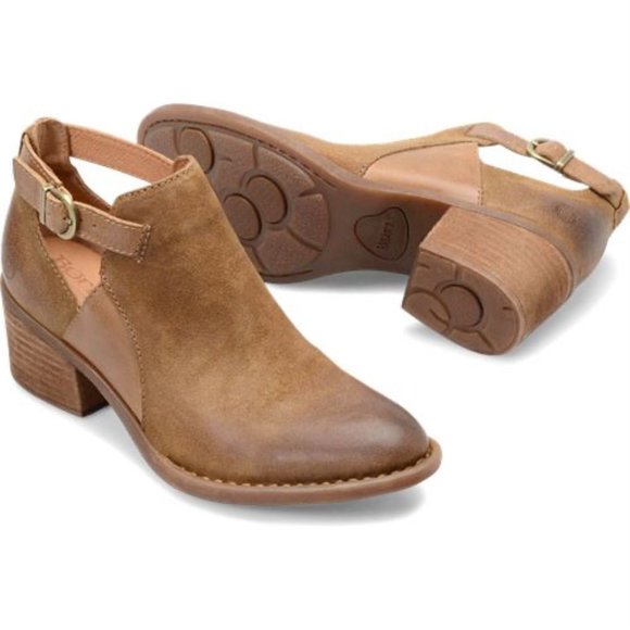 Born Shoes - BORN Women’s Carin Suede Western Style Ankle Boots